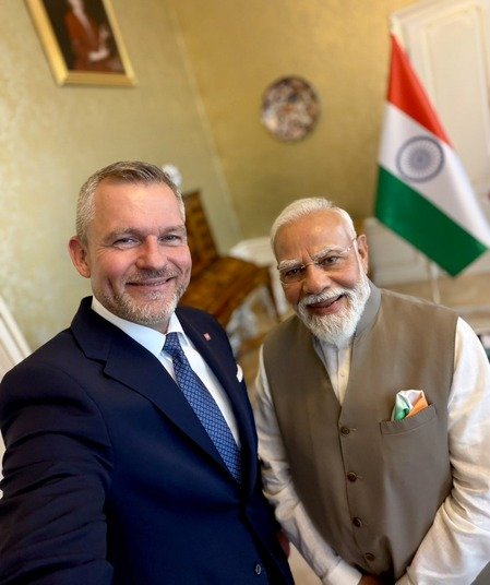 Modi In Slovakia