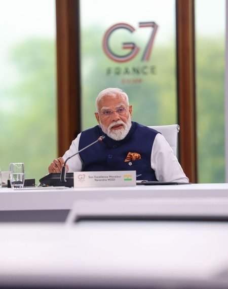 जी-7 सम्मेलन में बोले PM मोदी