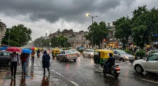 Delhi Rain: