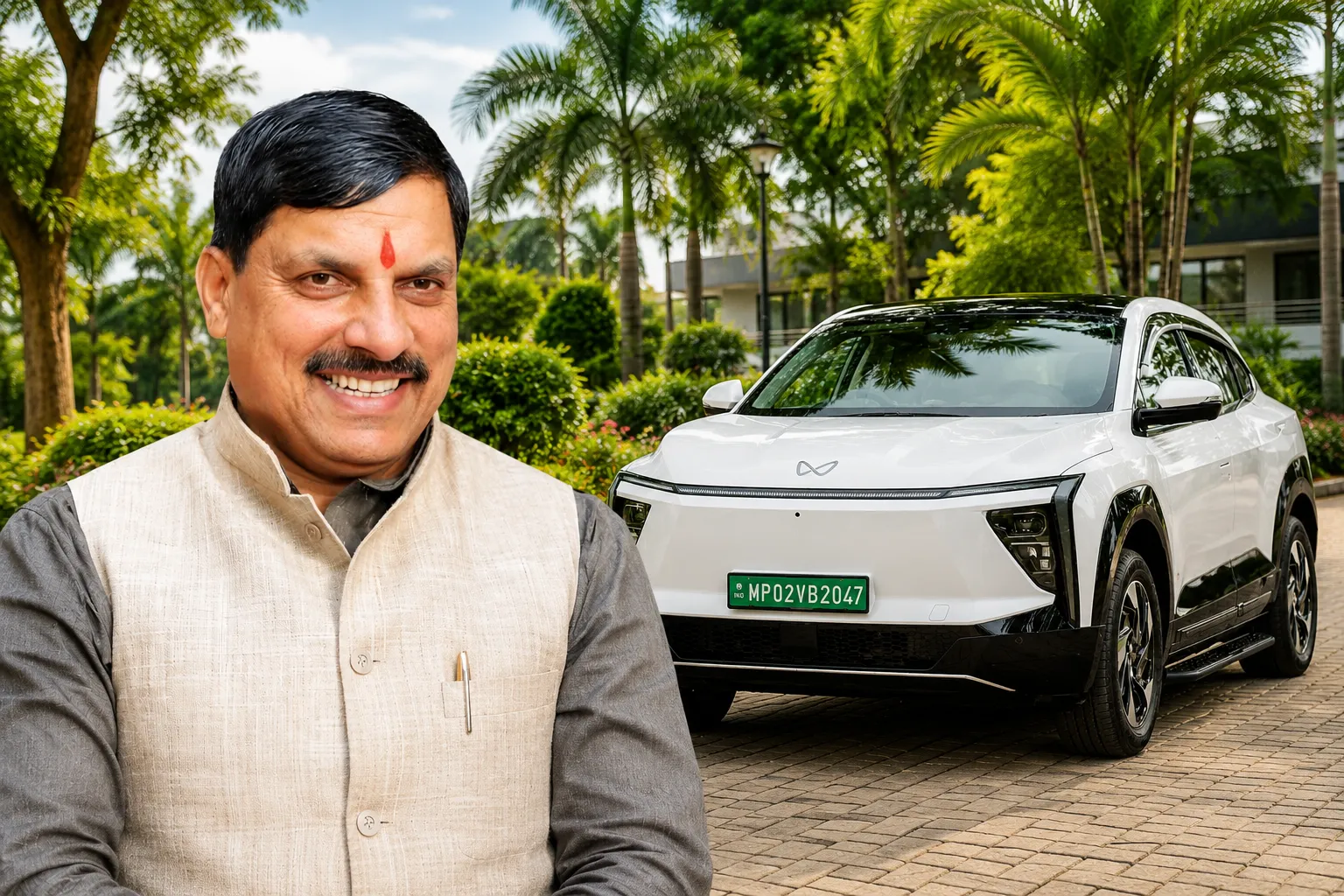 CM Mohan Electric Car: