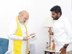 भाजपा छोड़ अन्नामलाई का बड़ा ऐलान