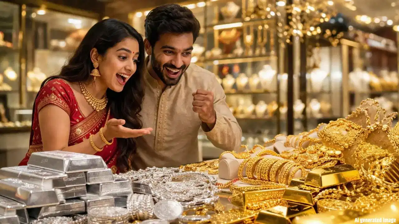 सोना-चांदी के दामों में बड़ी गिरावट, भू-राजनीतिक तनाव कम होते ही बाजार में बढ़ी बिकवाली