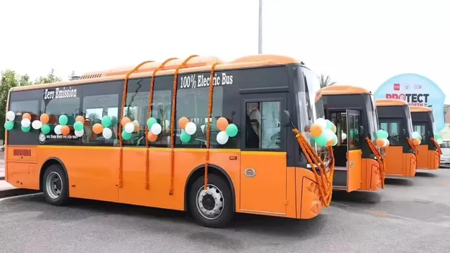 HRTC Electric Buses: