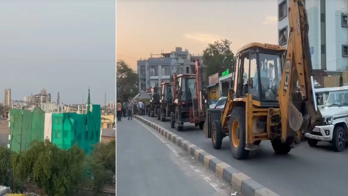 जयपुर में बड़ा बुलडोजर एक्शन, हटेंगे अवैध ढांचे
