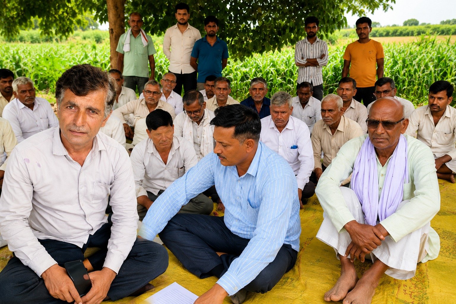 Sikandrabad (Bulandshahr): किसानों को हाईटेंशन बिजली का झटका, मुआवजा मांगा तो मिली धमकी