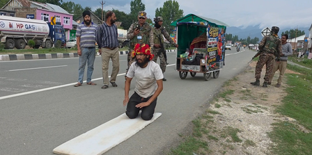 413 दिन की दंडवत यात्रा से बाबा बर्फानी तक