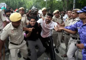CJP Parliament March: संसद मार्च से पहले CJP का प्रदर्शन