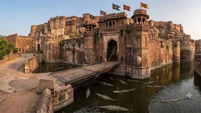 किलों के बाहर खाई क्यों बनाई जाती थी?