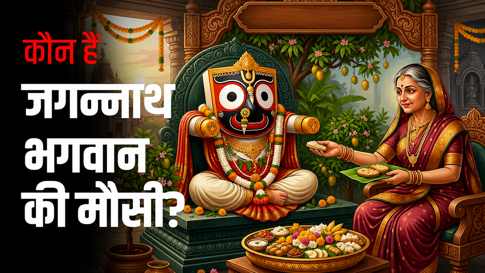 भगवान जगन्नाथ की मौसी कौन थीं?