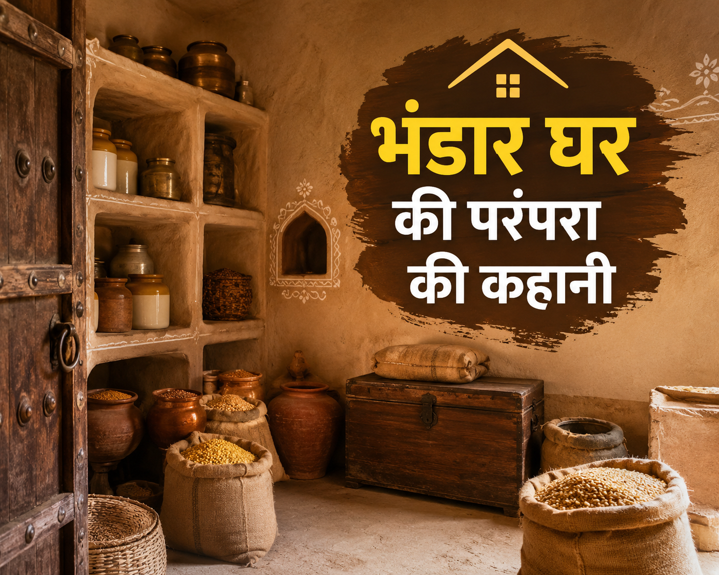 पुराने घरों में क्यों बनते थे भंडार घर?