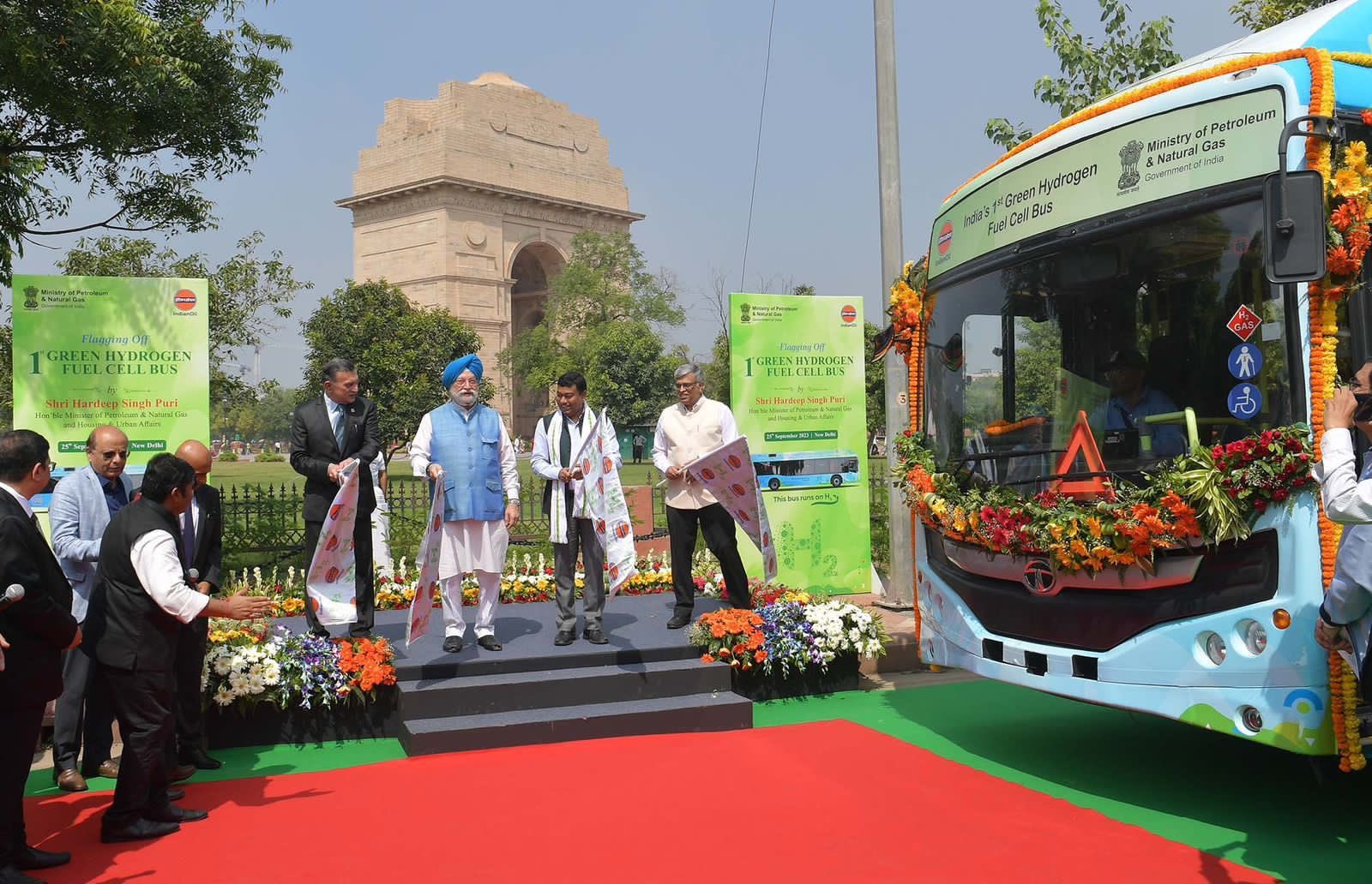 Delhi Hydrogen Buses: