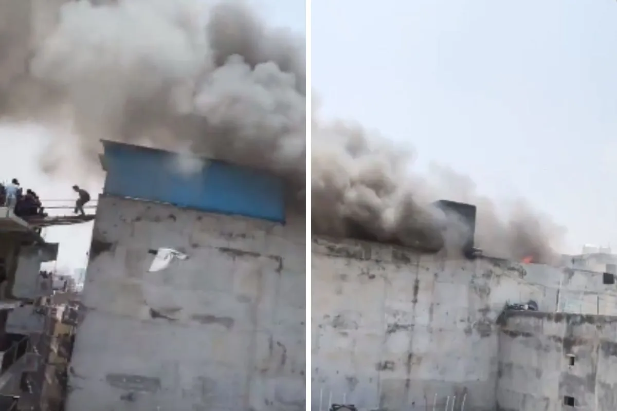 Noida Fire News: