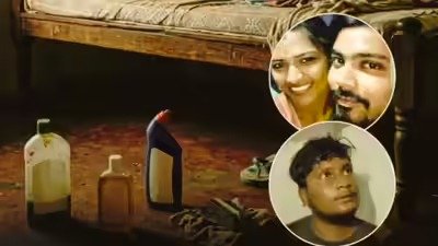 तेलंगाना के निजामाबाद जिले में संध्या ने पति प्रशांत का कत्ल किया