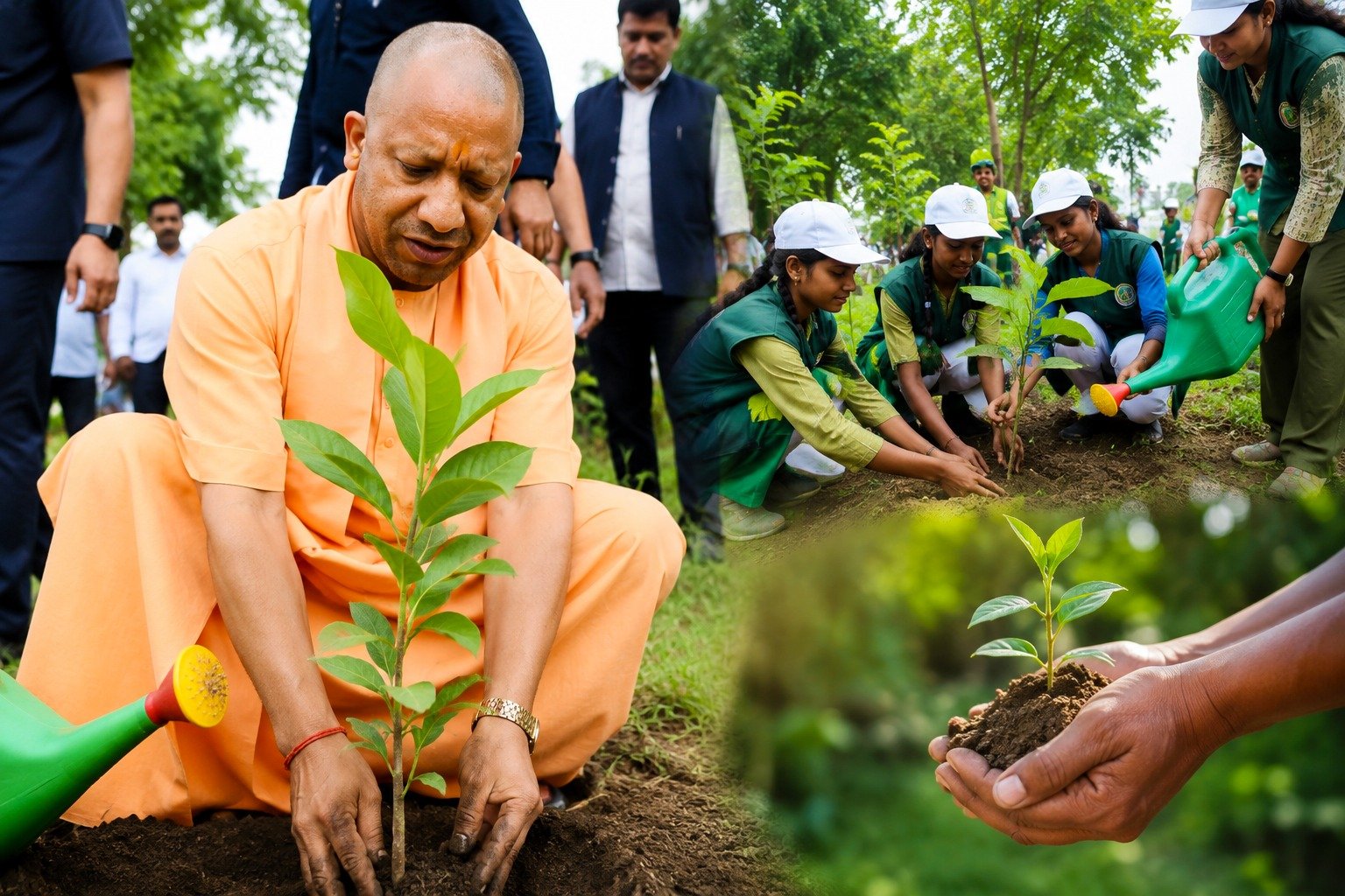 यूपी में 12 जुलाई को लगेंगे 35 करोड़ पौधे