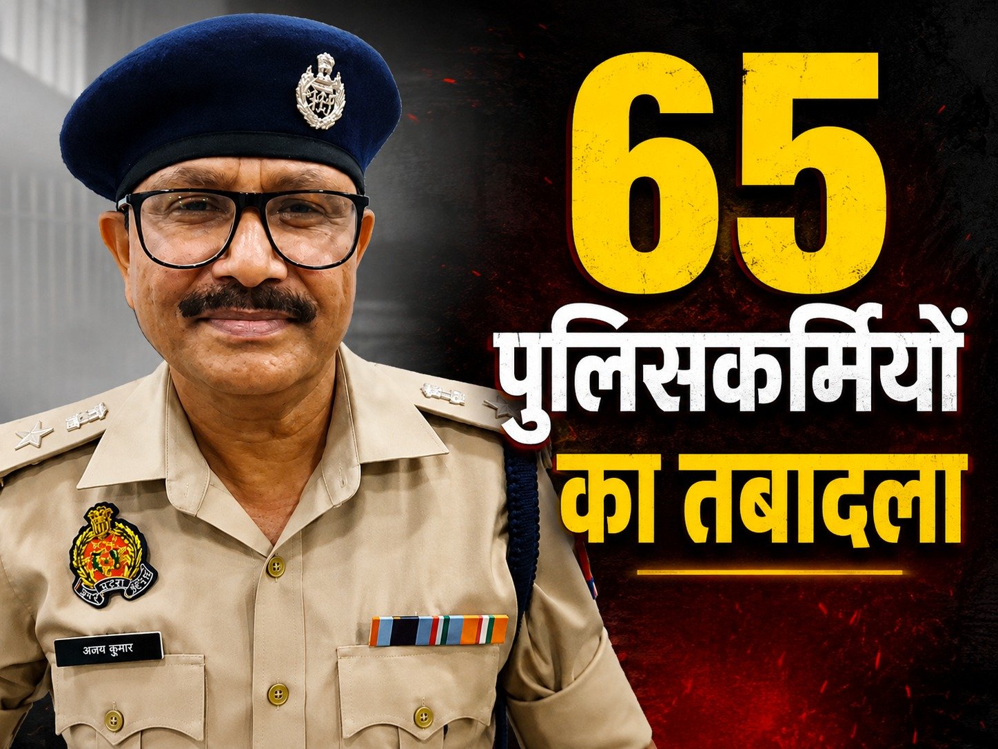 गाजियाबाद में चली तबादला एक्सप्रेस