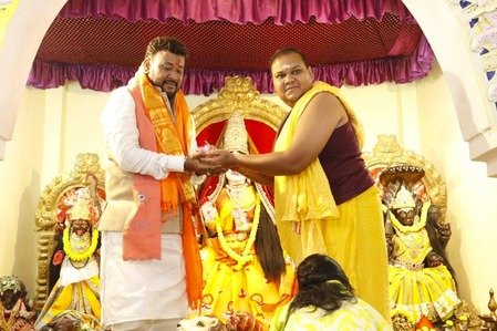 BJP candidate Abhishek Kumar files nomination