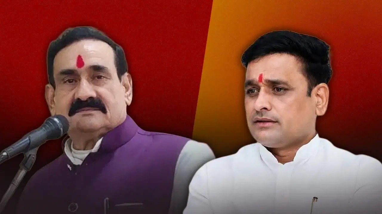नरोत्तम मिश्रा और आशुतोष तिवारी