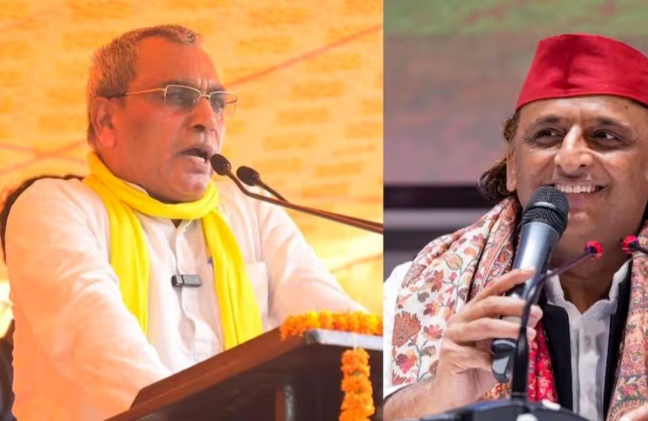 OP राजभर की अखिलेश को चुनौती