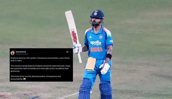 भारतीय क्रिकेटर विराट कोहली