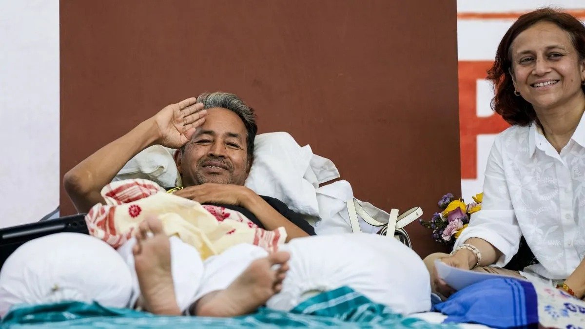 सोनम वांगचुक पत्नी गीतांजलि