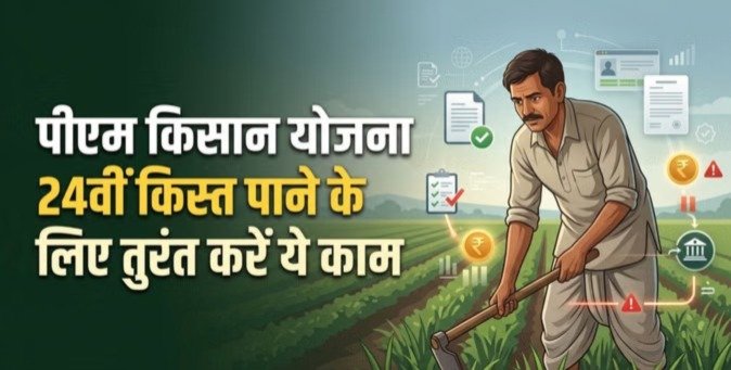 24वीं किस्त से पहले करें ये काम