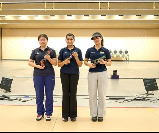 ईशा सिंह ने जीता ISSF विश्व कप गोल्ड