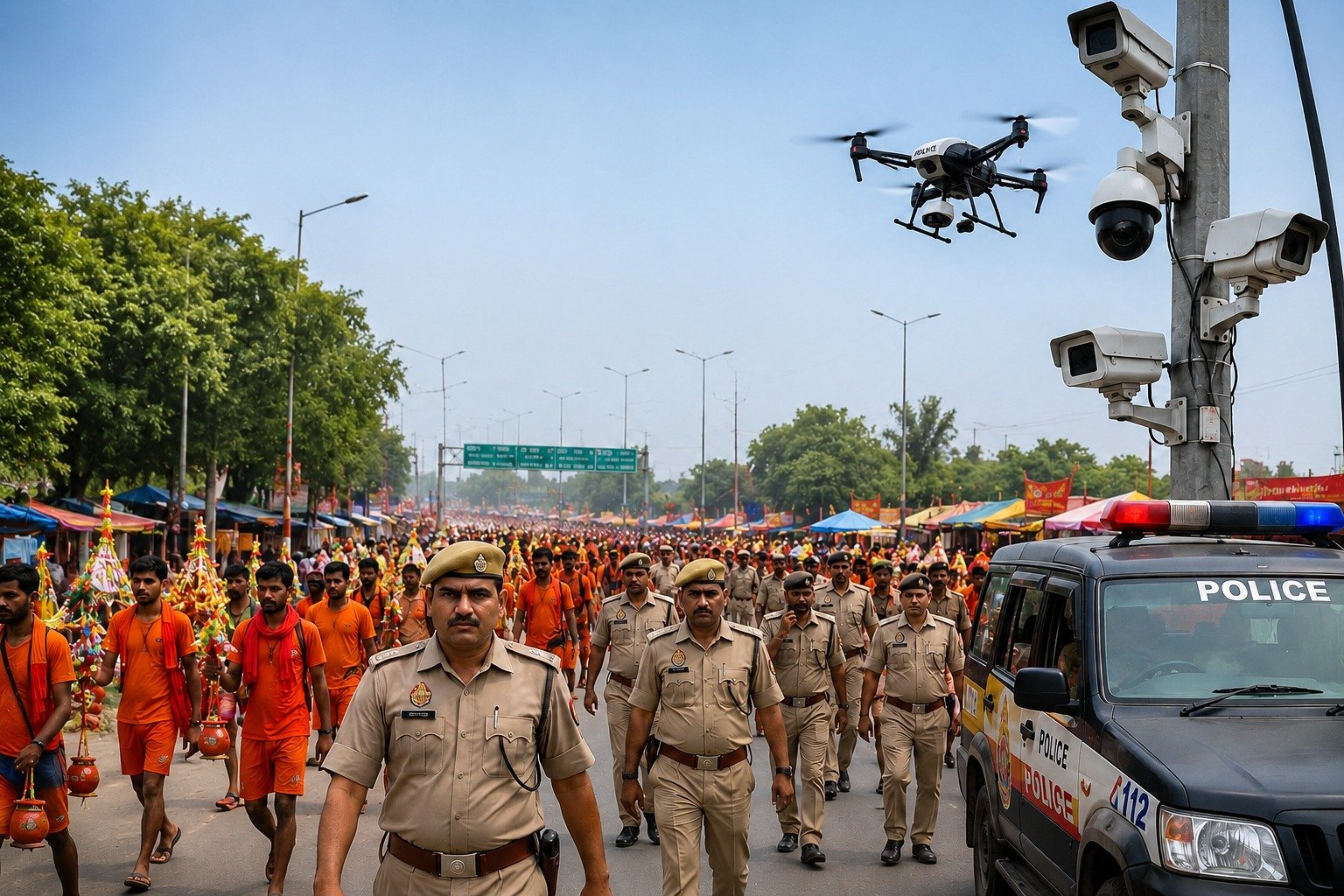 गौतमबुद्ध नगर में 2500 पुलिसकर्मी संभालेंगे सुरक्षा की कमान