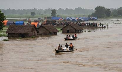 असम में बाढ़ का कहर, 75 लोगों की मौत