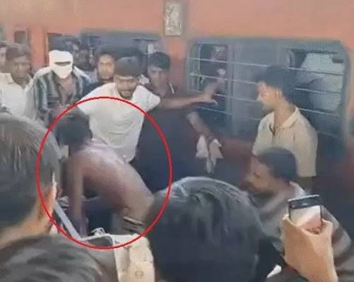 ग्वालियर स्टेशन पर बवाल