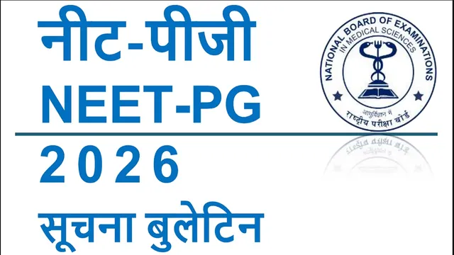 NEET PG 2026:
