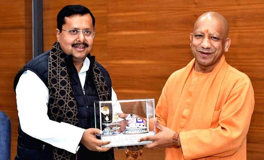 Yogi: Yogi and Nitin Navin Ravidas's visit to Varanasi