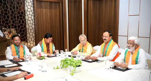 नितिन नवीन की NDA नेताओं संग अहम बैठक