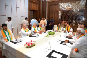 नितिन नवीन की NDA नेताओं संग अहम बैठक