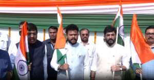 हर घर तिरंगा: नड्डा ने फहराया राष्ट्रीय ध्वज