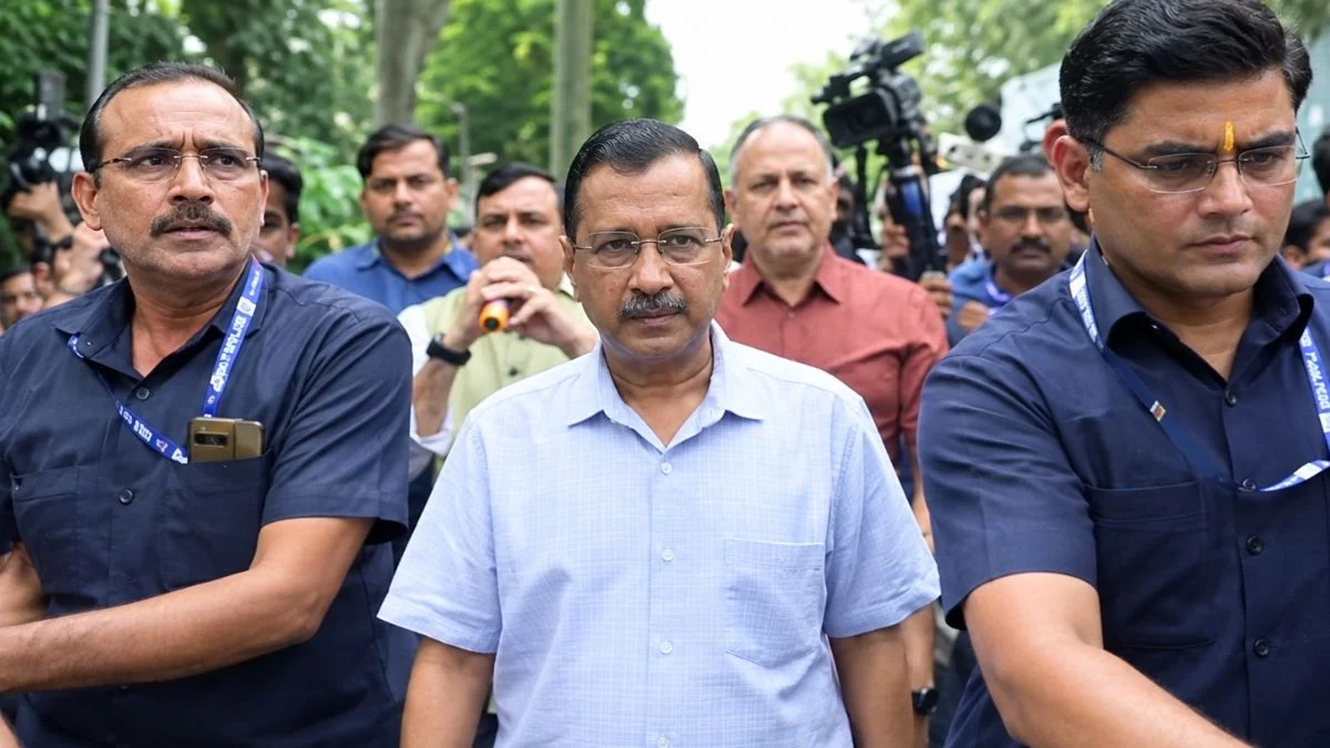 Arvind Kejriwal Protest: