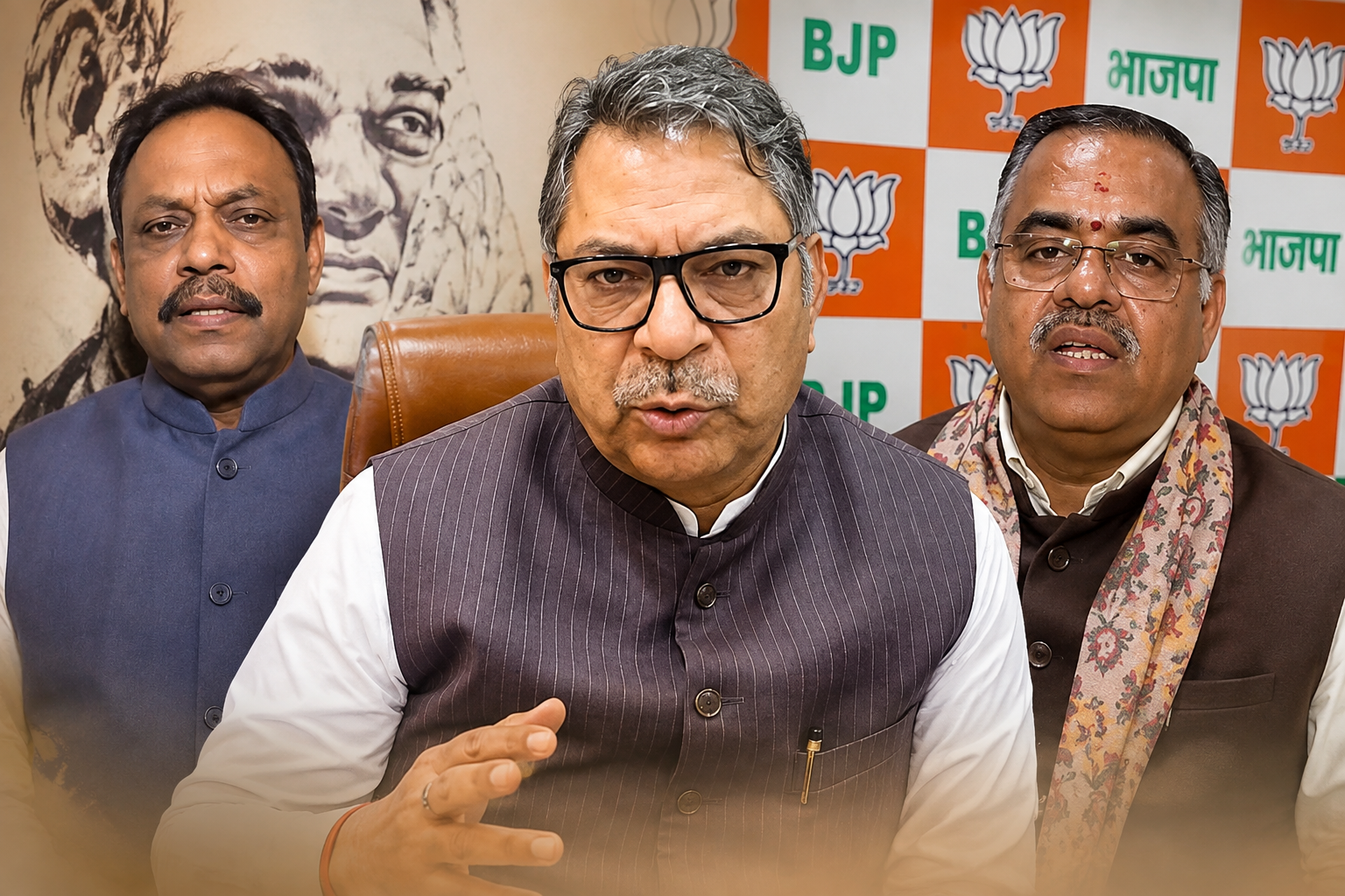 BJP appoints in-charges for three states
