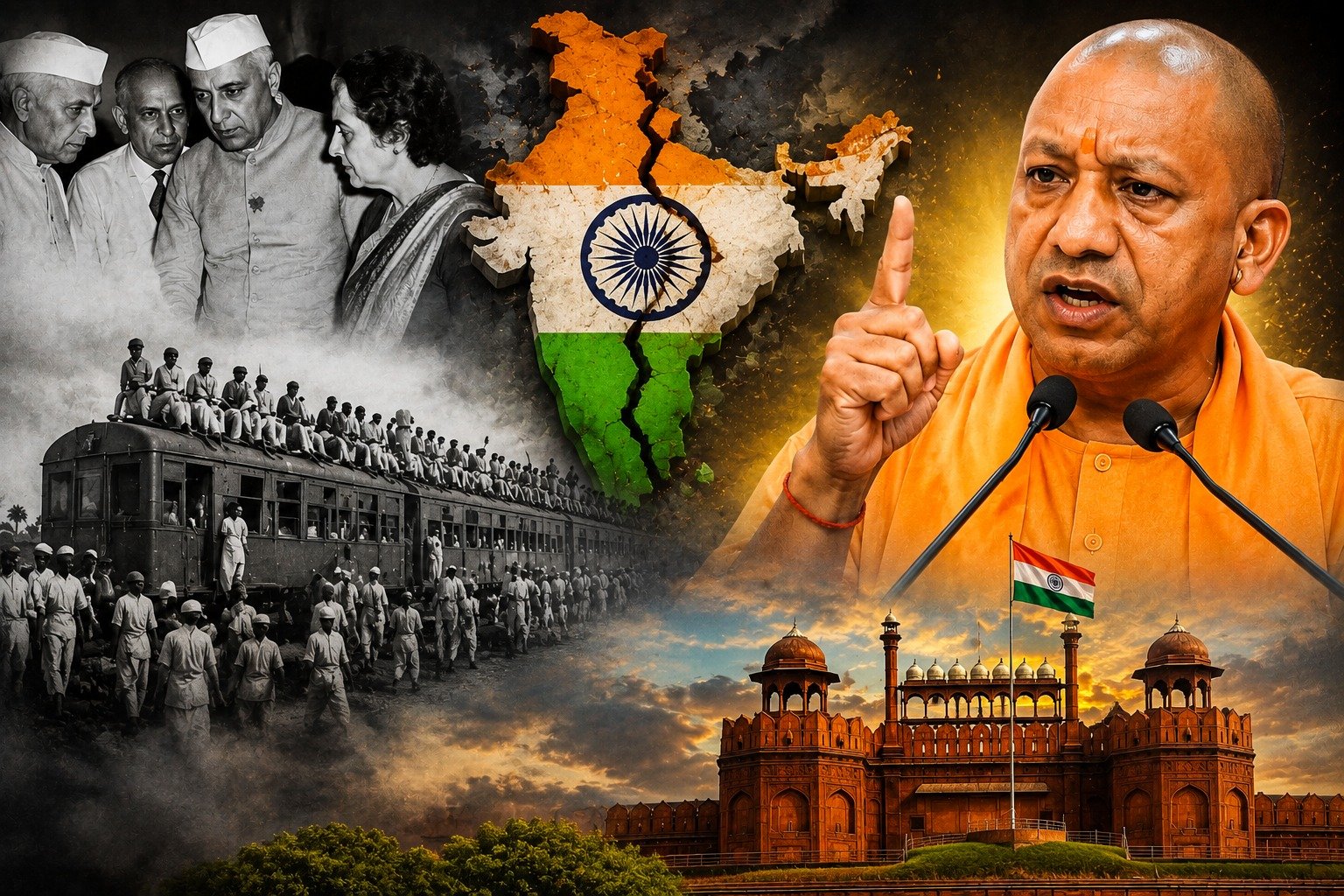 CM Yogi voices anguish over Partition