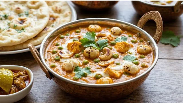 Matar Paneer Makhana Recipe:
