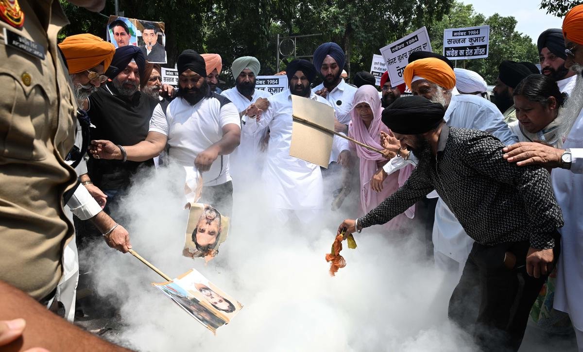 Delhi Sikh Protest: