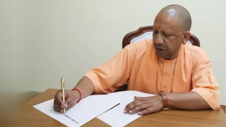 सीएम योगी ने ल‍िखी पाती