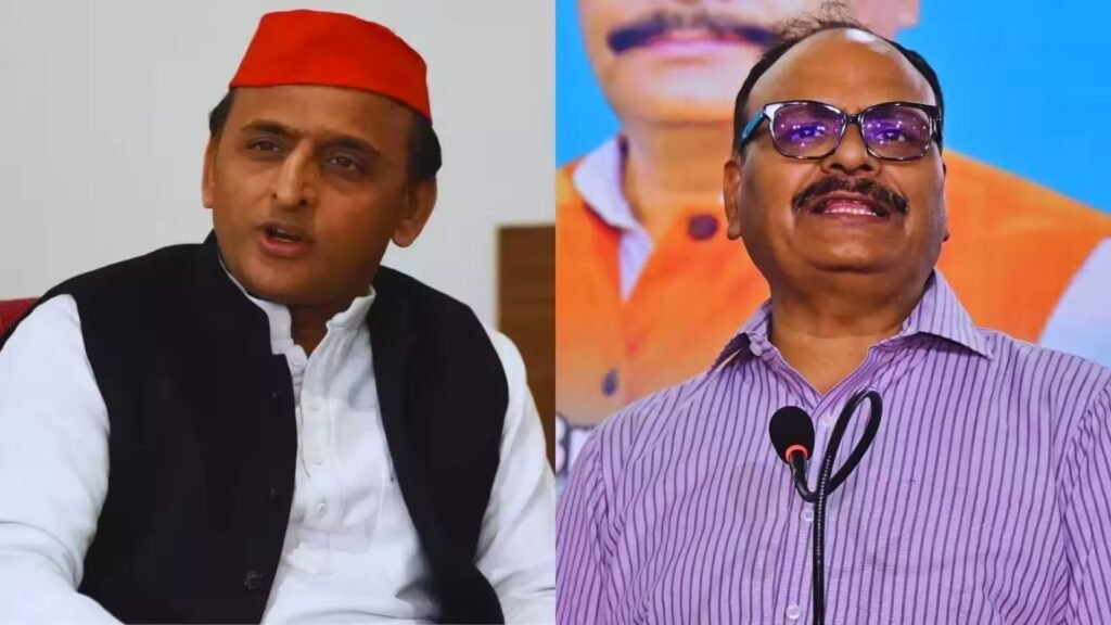 अखिलेश पर ब्रजेश पाठक का हमला