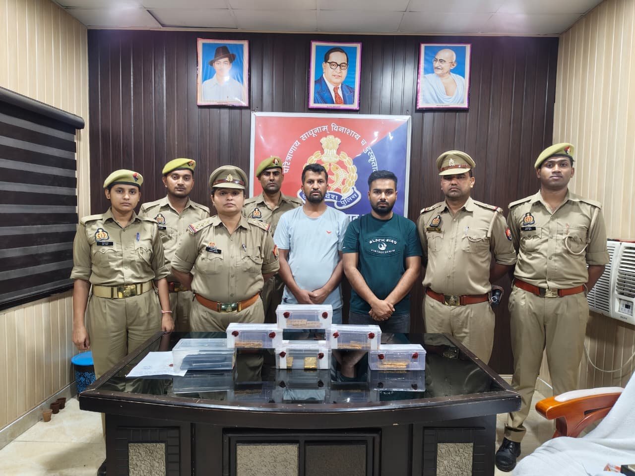 UP Expressway Gold Seized: