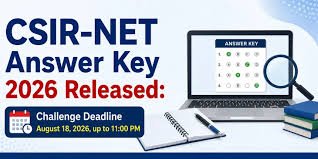 CSIR Answer Key 2026: