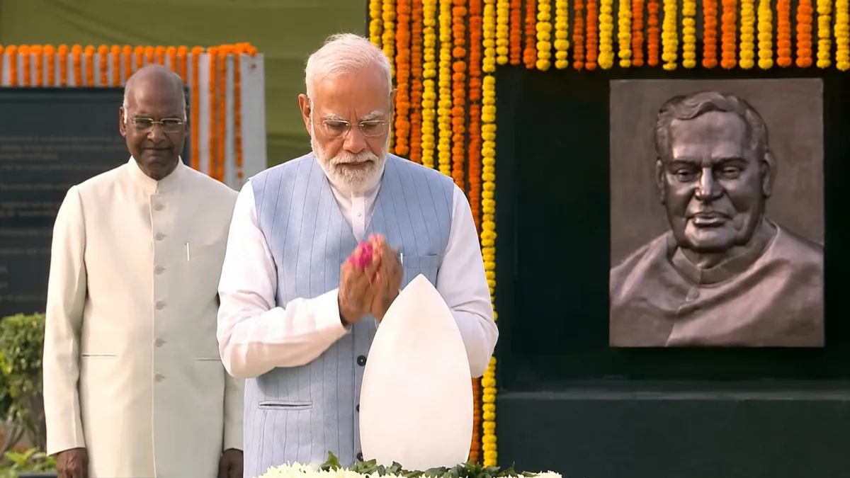 अटल जी की 8वीं पुण्यतिथि पर नमन