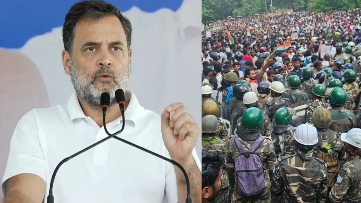 JPSC: रांची से दिल्ली तक छात्रों पर बल प्रयोग के खिलाफ राहुल