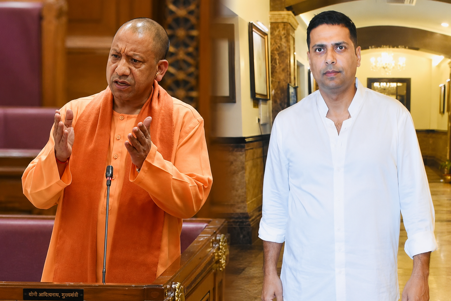 विधानसभा में सीएम योगी की तस्वीर दिखाना पड़ा भारी, सपा विधायक सचिन यादव पूरे मानसून सत्र से सस्पेंड
