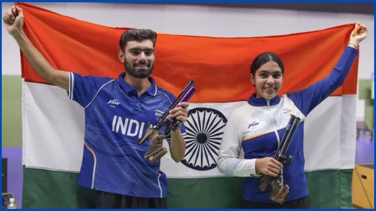 कमलजीत-सुरूची ने 10 मीटर एयर पिस्टल में जीता गोल्ड फोटो