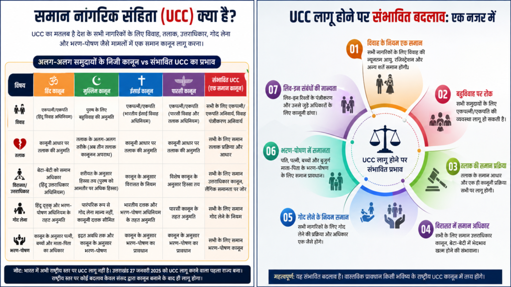 UCC: UCC आने पर धार्मिक कानूनों में क्या बदलेगा? पूरा गणित