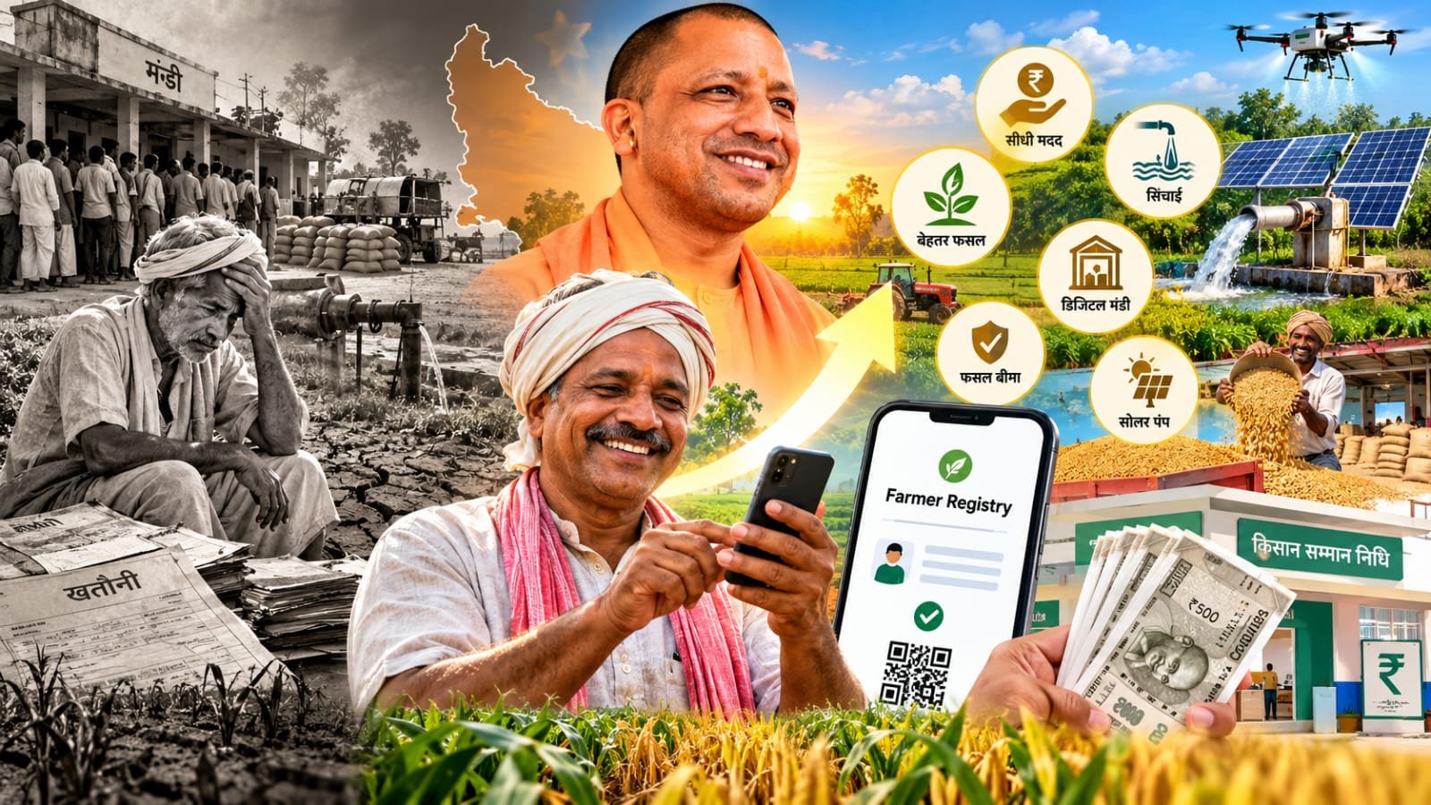 यूपी किसान: पारंपरिक खेती से डिजिटल कृषि तक