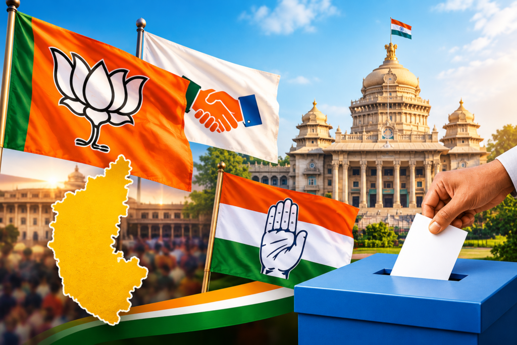 कर्नाटक MLC चुनाव में बीजेपी-जेडीएस का दम